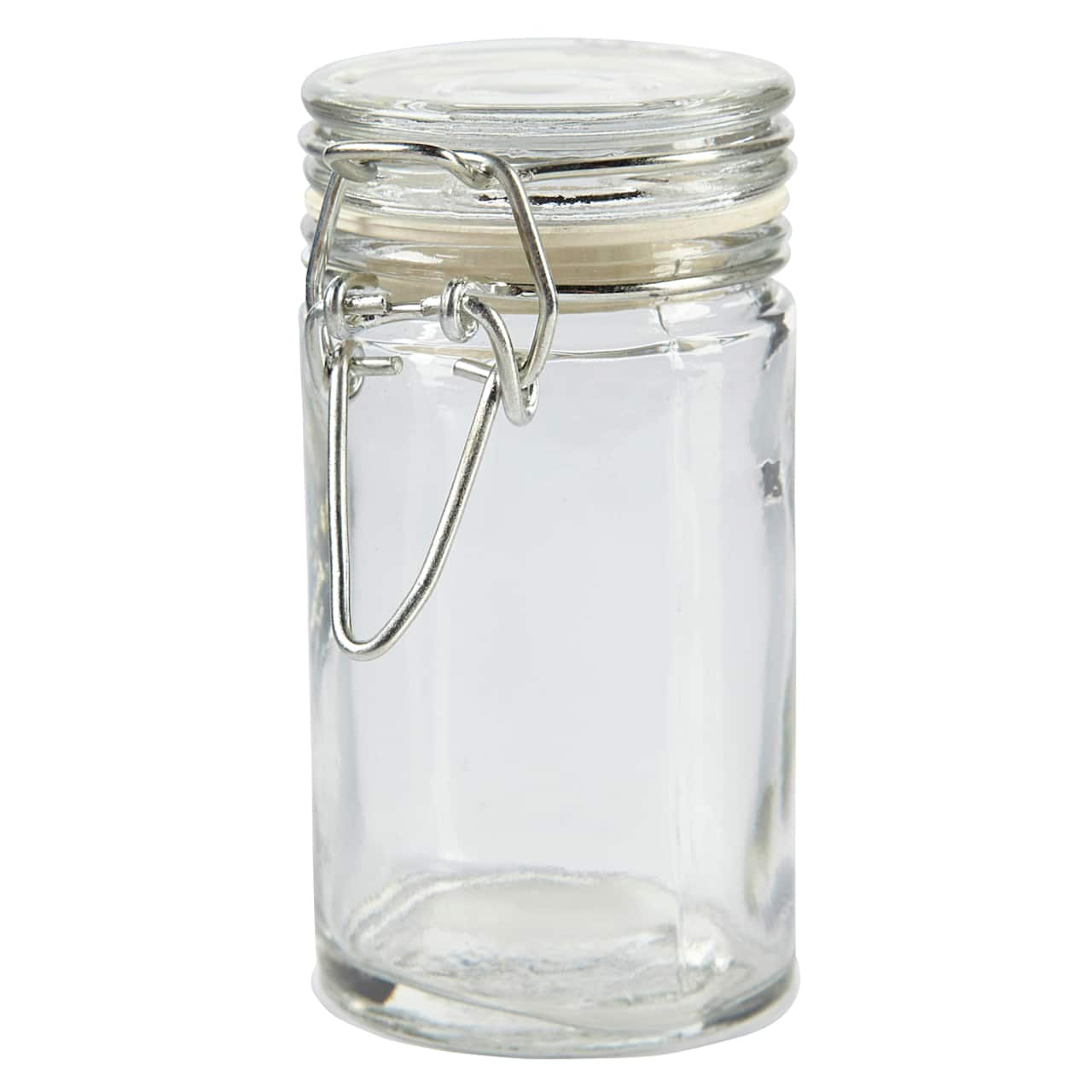 Mini Glass Round Jar with Latch by Ashland&#xAE;